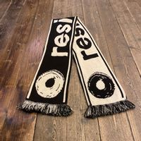 Black & White logo scarf