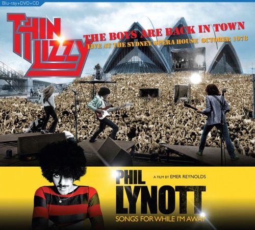 phil lynott + thin lizzy - songs for while i'm away + the boys are