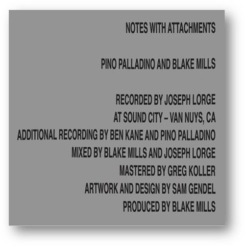 pino palladino & blake mills - notes with attachments - resident