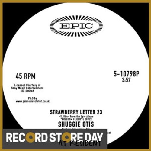 Shuggie Otis Strawberry Letter 23 Ice Cold Daydream Rsd19 Resident